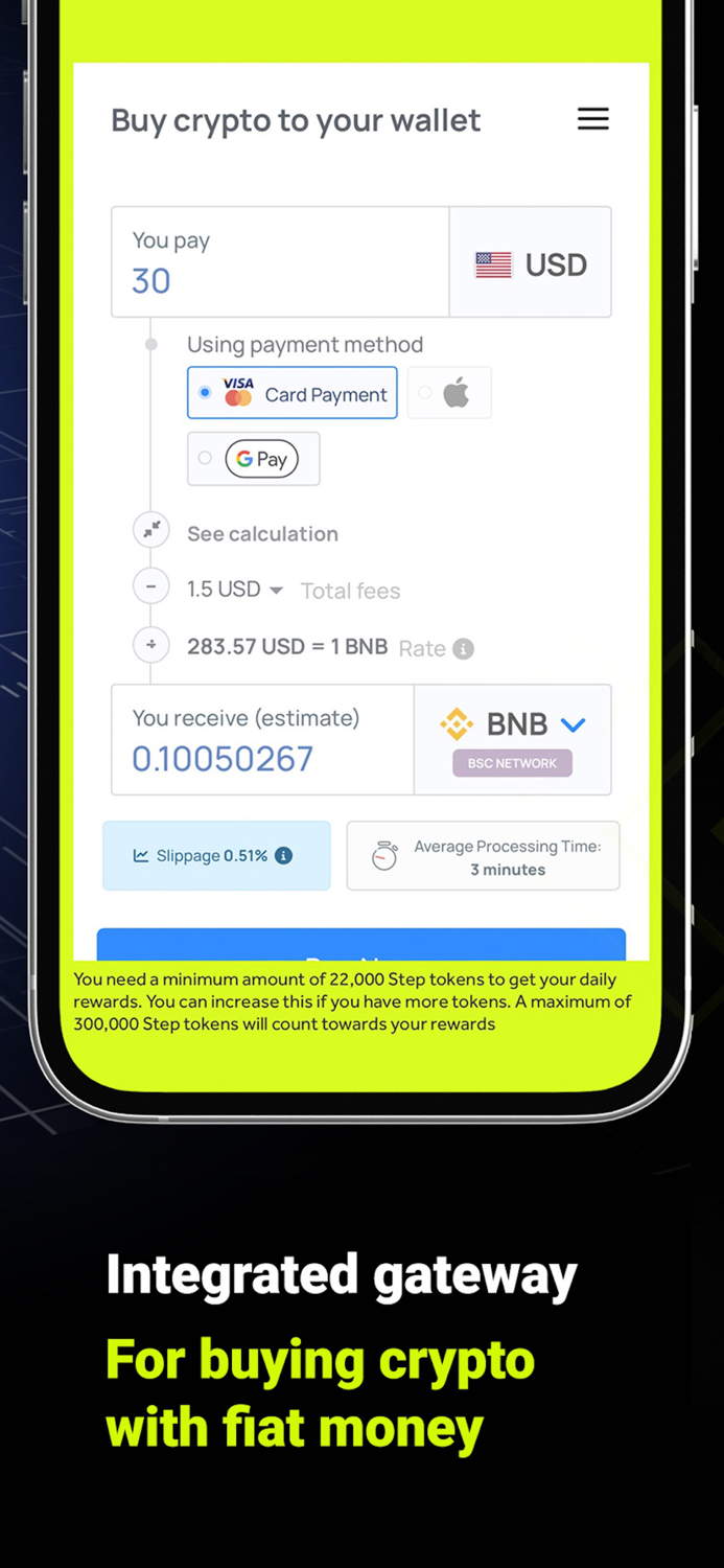 Step® Get Fit. Earn Crypto.