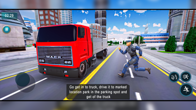 Mega Robot Truck Transport Sim Screenshot
