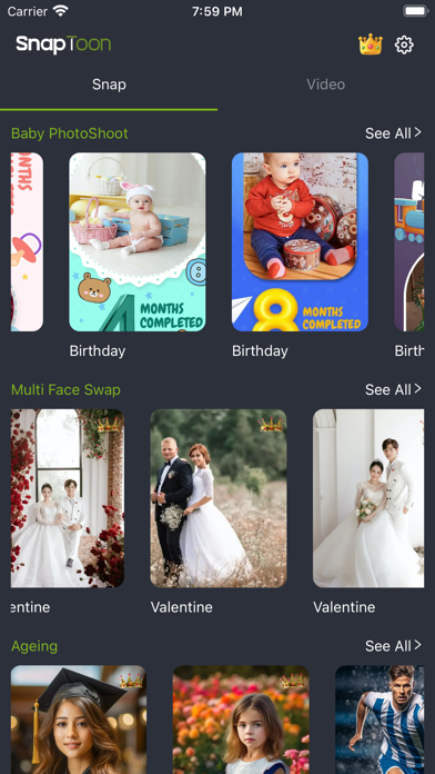 SnapToon AI - Face Swap Photo Screenshot