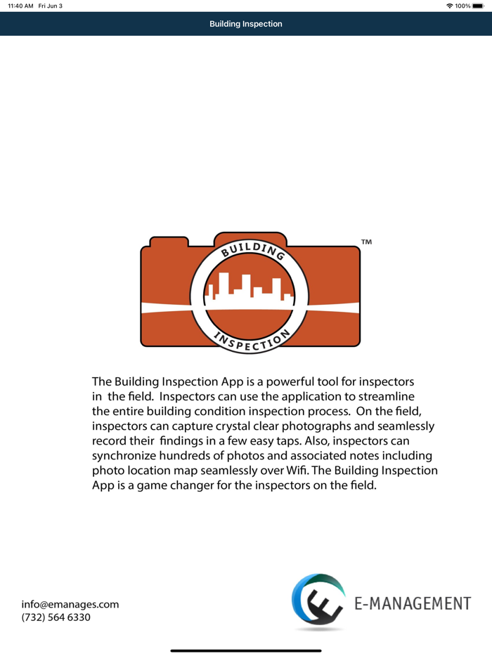 Building Inspection App