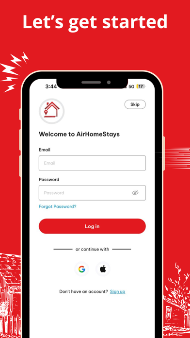 AirHomeStays screenshot