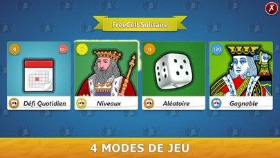 Screenshot #3 pour FreeCell Solitaire Mobile