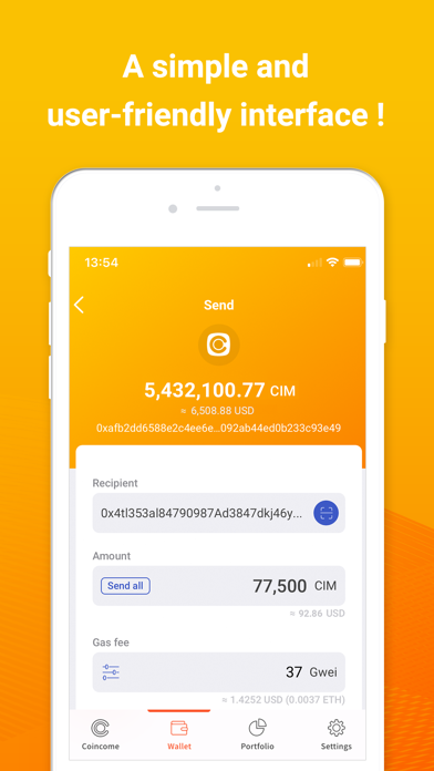 COINCOME - Cryptowallet&Rebate Screenshot