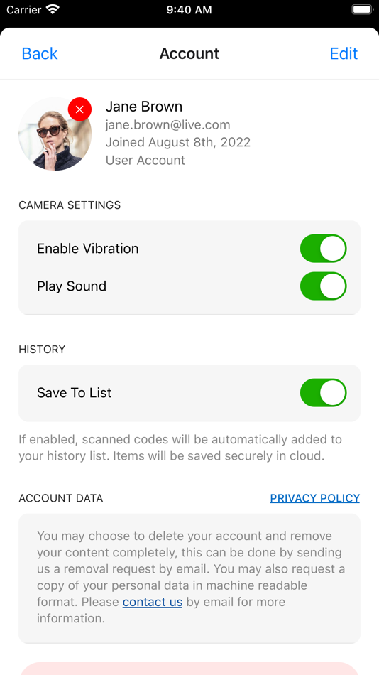 #5. Leaflet - Barcode Reader (iOS) 由: Mohammad Rabi