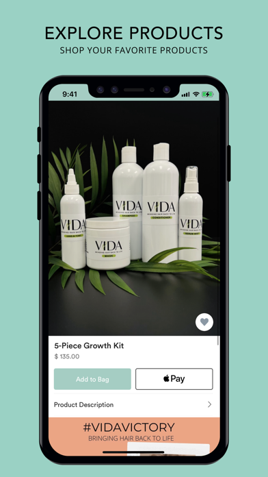 Vida Hair Growth Screenshot