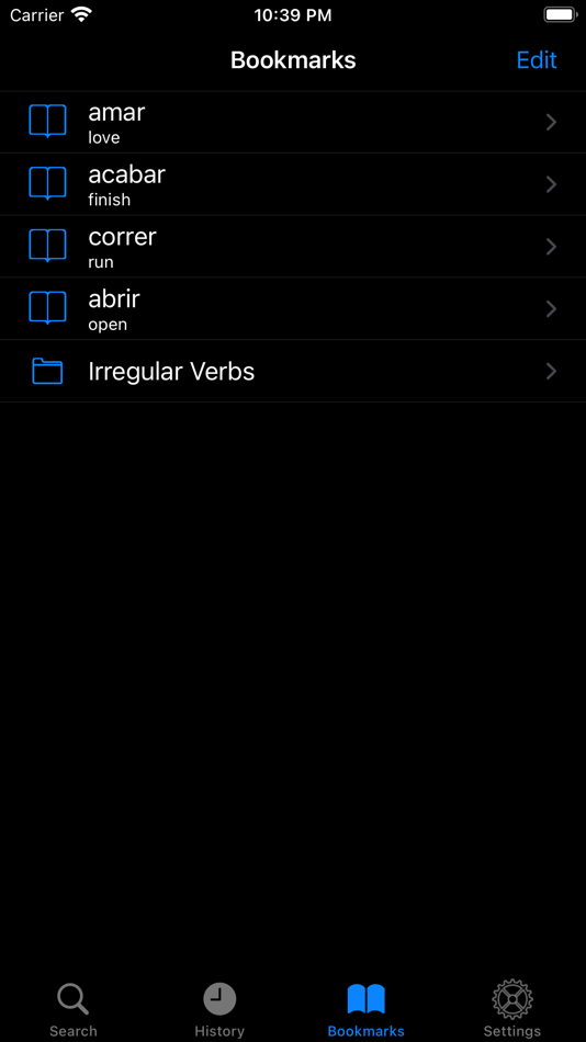 #6. Los Verbos - Spanish Verbs (iOS) Podle: Danny Keogan