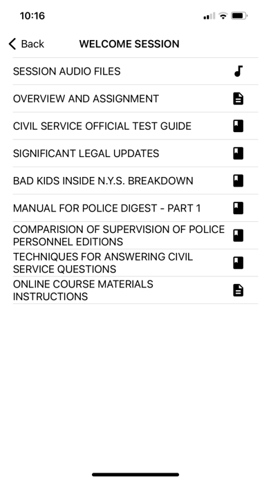 Police Tutorial Screenshot