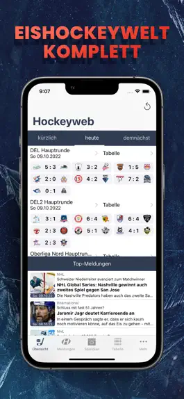 Game screenshot Hockeyweb － die Eishockey App mod apk