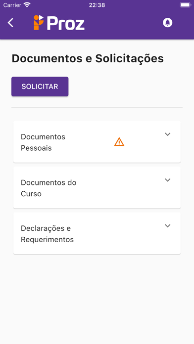 Proz Educação Screenshot