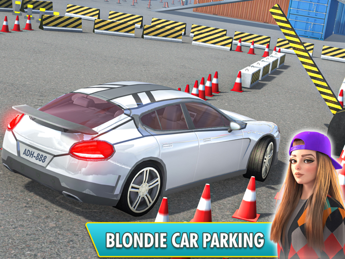 Blondie Car Parking Car Games