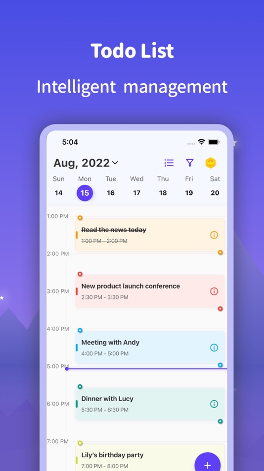 #1. To do list - Reminder (iOS) 由: 其传 杨