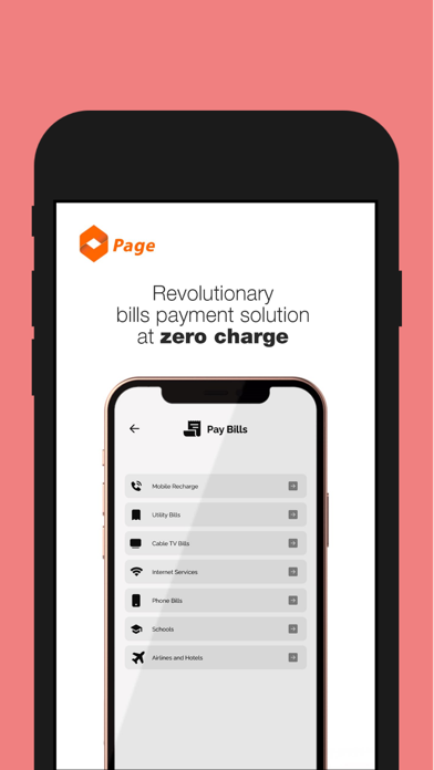 Page Financials Screenshot