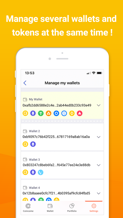 COINCOME - Cryptowallet&Rebate Screenshot