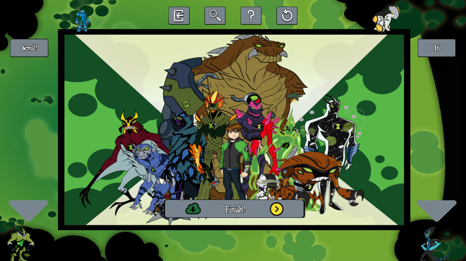 #5. Ben Alien 10 Puzzle (iOS) 由: Cengizhan Tasci