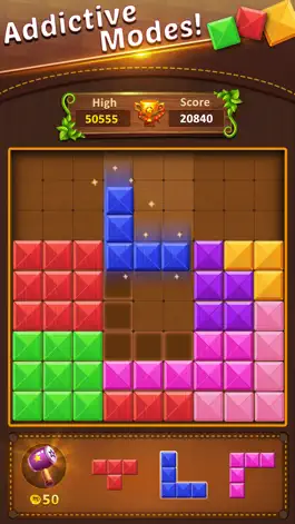 Game screenshot Block Puzzle - Junglewood apk