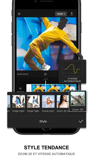 Capture d'écran de CapCut - Éditeur Vidéo & Photo sur iPhone 1