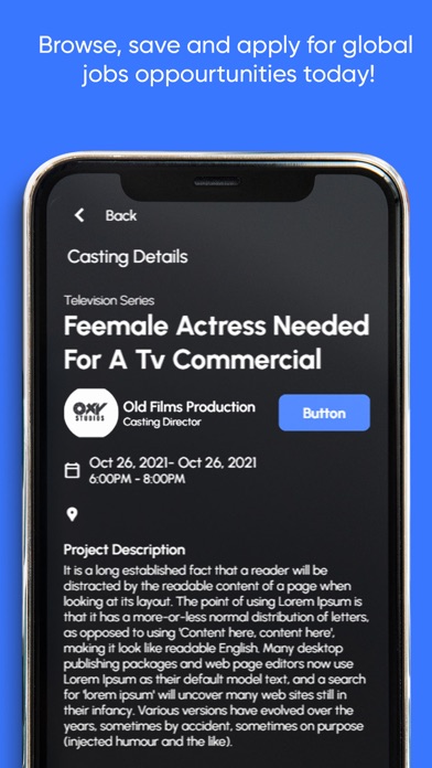 CastingAfrica Screenshot