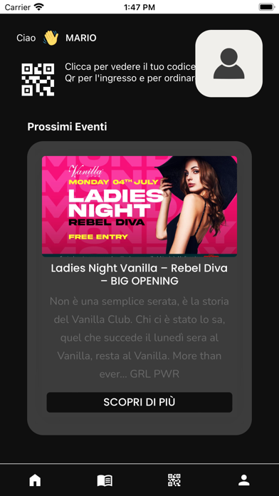 Vanilla Club Jesolo Screenshot