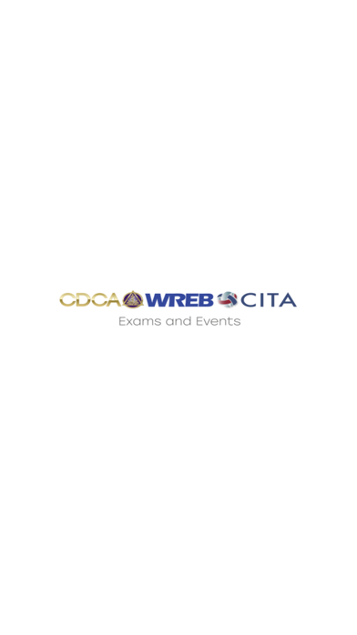 CDCA-WREB-CITA Exams & Events Screenshot