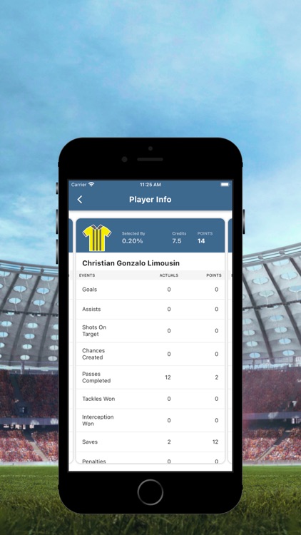 Strike11: Fantasy Sports screenshot-8