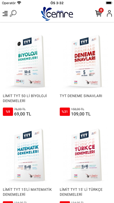 Cemre Kırtasiye Screenshot