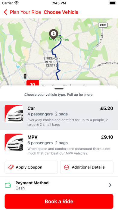 Lucky Seven Taxis Screenshot