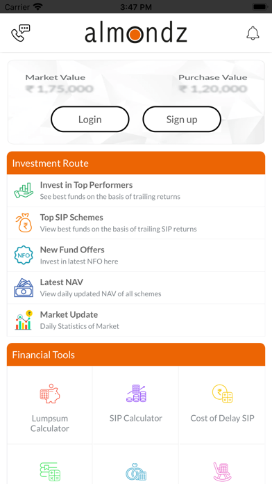 Almondz Wealth Screenshot