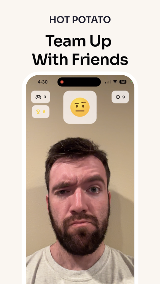 #3. Match the 'Moji - AR Face Game (iOS) By: Cole Dennis