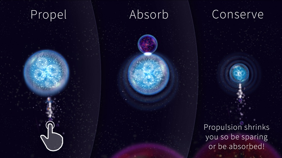 #4. Osmos+ (iOS) 由: Hemisphere Games