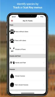 stuarts' tracks & scats sa iphone screenshot 1