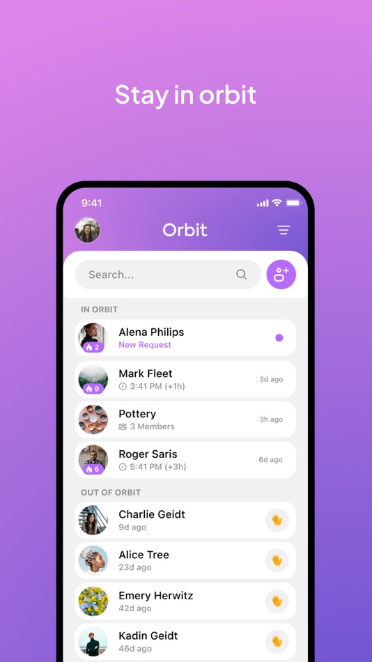 #5. Orbit - Social Calendar (iOS) Podle: Orbit Scheduler LLC