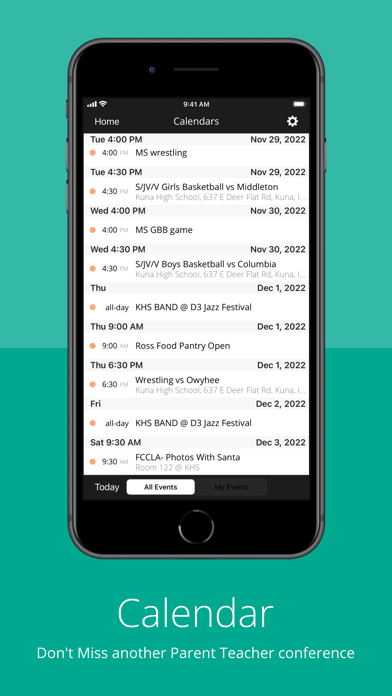 Kuna School District Screenshot