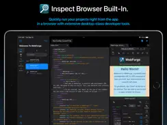 WebForge IDE iPad image 2
