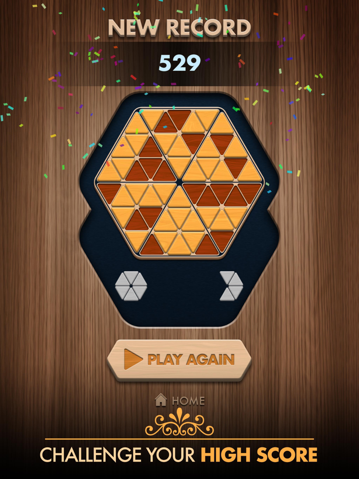 Woody Poly Block Hexa Triangle