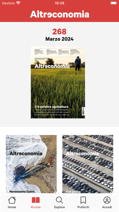 Altreconomia Screenshot