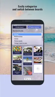 visionboard express iphone screenshot 2