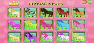 Pony care - animal games screenshot #3 for iPhone