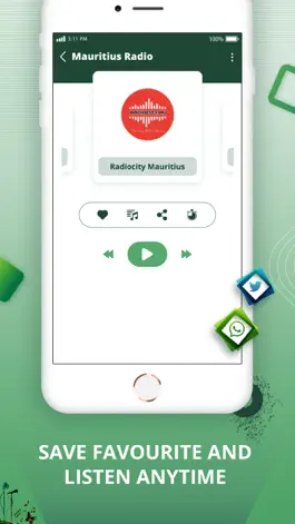 Game screenshot Live Mauritius Radio Stations apk