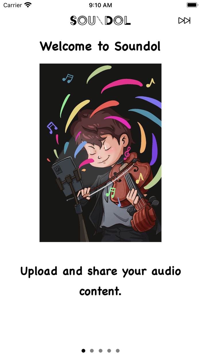 Soundol Create audio content