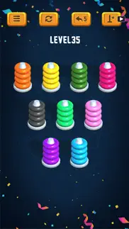 How to cancel & delete hoop stack color: sort puzzle 4