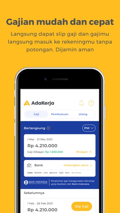 AdaKerja: Loker-Gaji-Transfer Screenshot