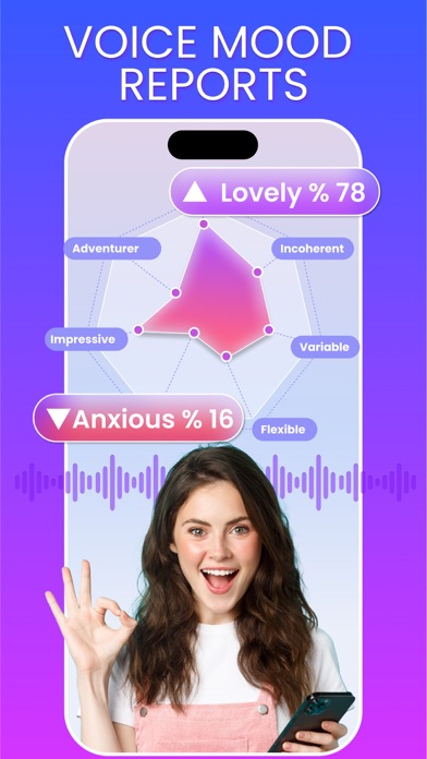 ECHO AI: Voice Analyzer App Screenshot