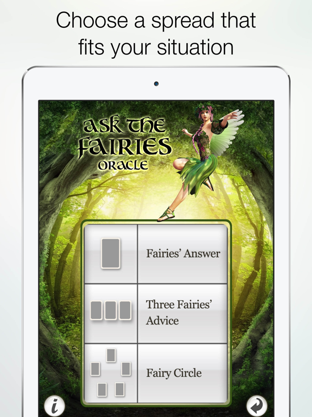 ‎Ask the Fairies Oracle Cards Screenshot