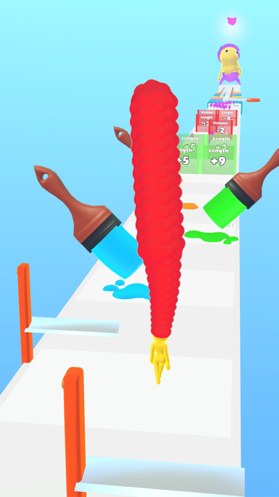 Long Hair Run! Screenshot