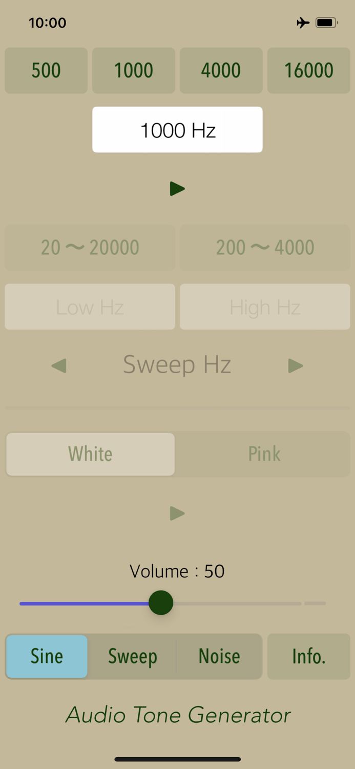 Audio Tone Generator Lite