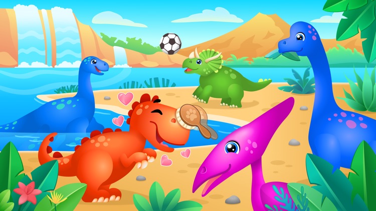 Dinosaur games for kids & baby by Educational Games for Kids and Toddlers.  Early Learning Preschool.