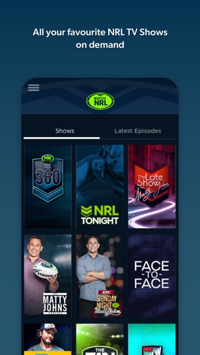 Watch NRL Screenshot