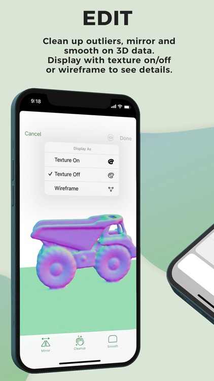 SureScan 3D Scanner, 3D App