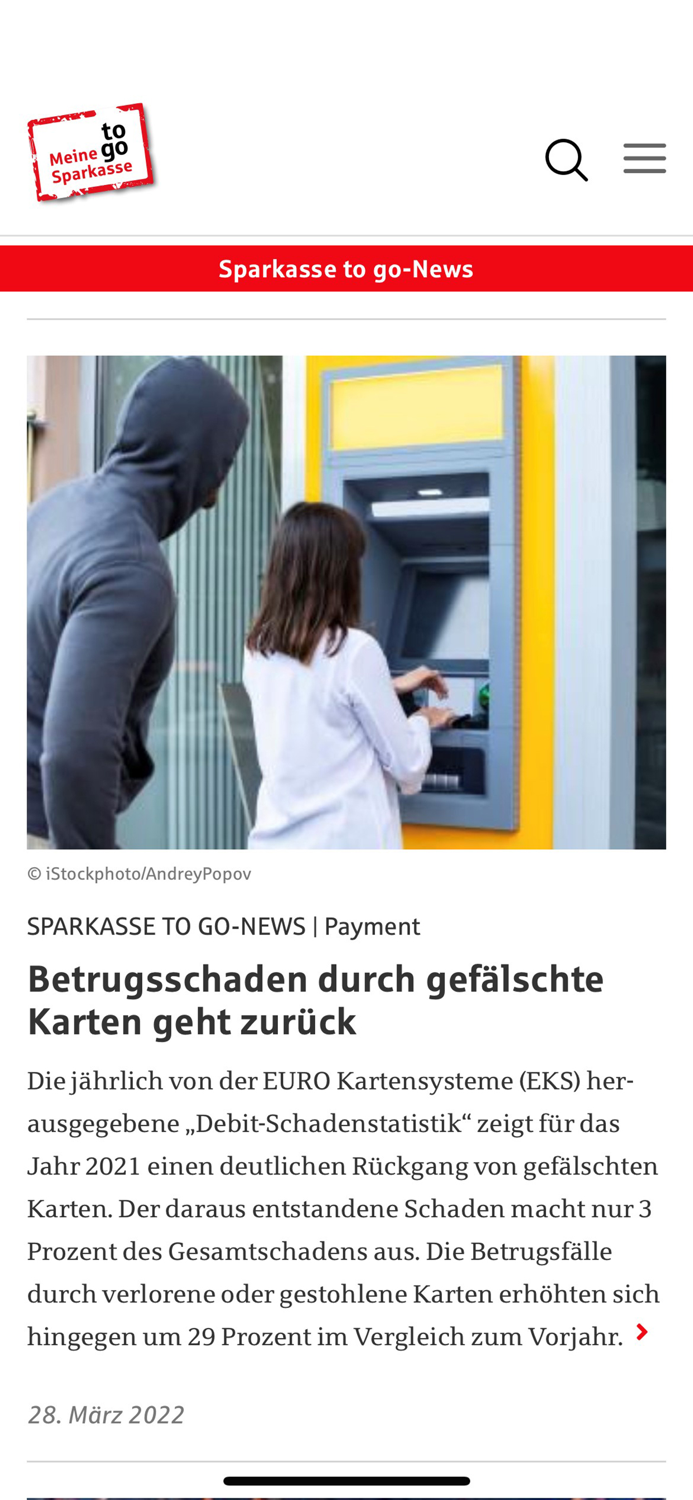 Meine Sparkasse to go