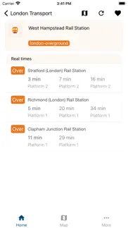 london transport live times iphone screenshot 3